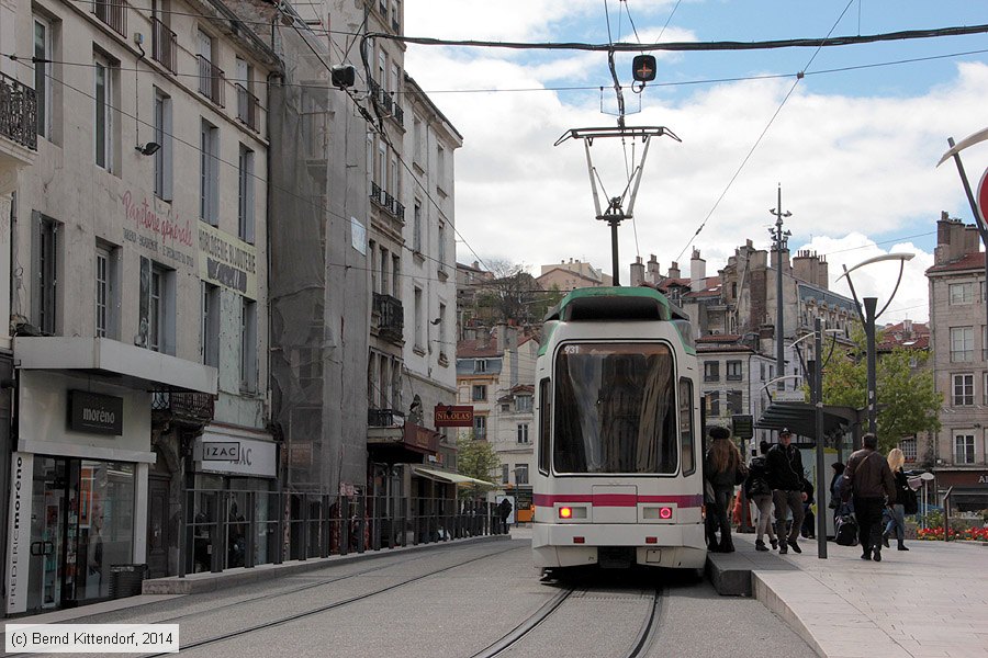 Straßenbahn Saint-Étienne - 931
/ Bild: saintetienne931_bk1404280287.jpg