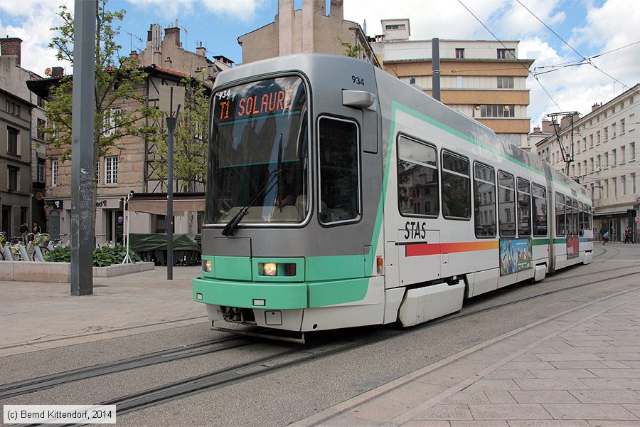 Straßenbahn Saint-Étienne - 934
/ Bild: saintetienne934_bk1404280318.jpg