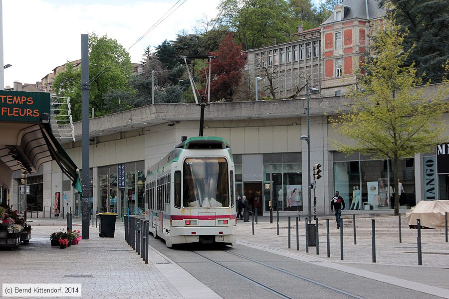 Straßenbahn Saint-Étienne - 934
/ Bild: saintetienne934_bk1404280319.jpg Straßenbahn Saint-Étienne - 934
/ Bild: saintetienne934_bk1404280319.jpg