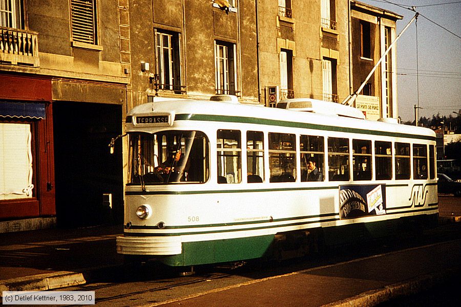 Straßenbahn Saint-Étienne - 508
/ Bild: stas508_dk039203.jpg