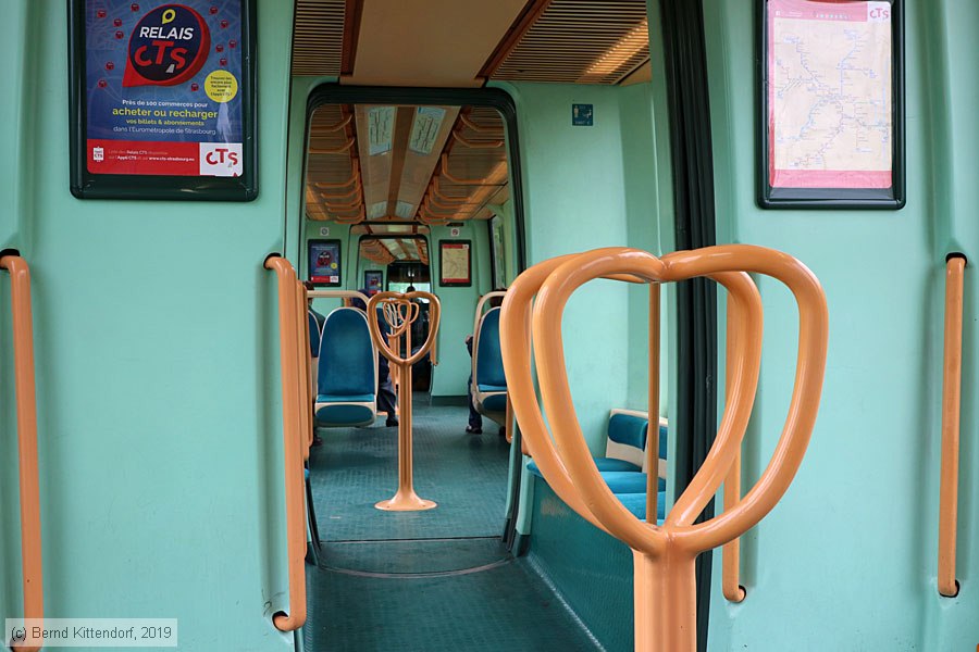 Straßenbahn Strasbourg - 1007 - Innenansicht
/ Bild: strasbourg1007_bk1904250233.jpg