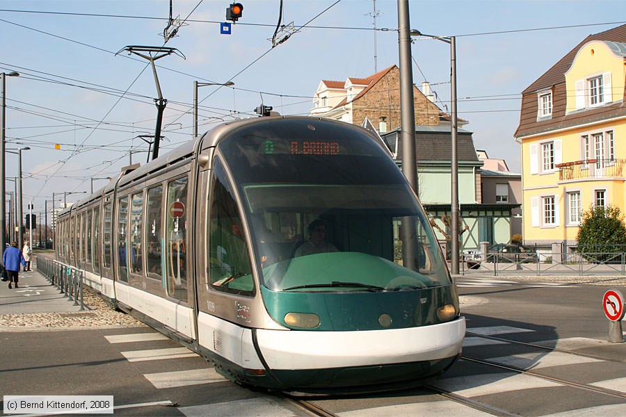 Straßenbahn Strasbourg - 1039
/ Bild: strasbourg1039_bk0802230170.jpg Straßenbahn Strasbourg - 1039
/ Bild: strasbourg1039_bk0802230170.jpg