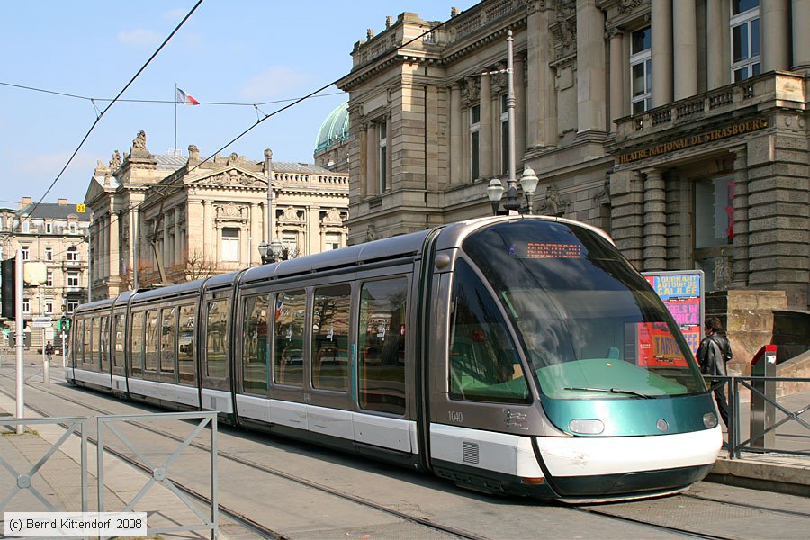 Straßenbahn Strasbourg - 1040
/ Bild: strasbourg1040_bk0802230267.jpg Straßenbahn Strasbourg - 1040
/ Bild: strasbourg1040_bk0802230267.jpg