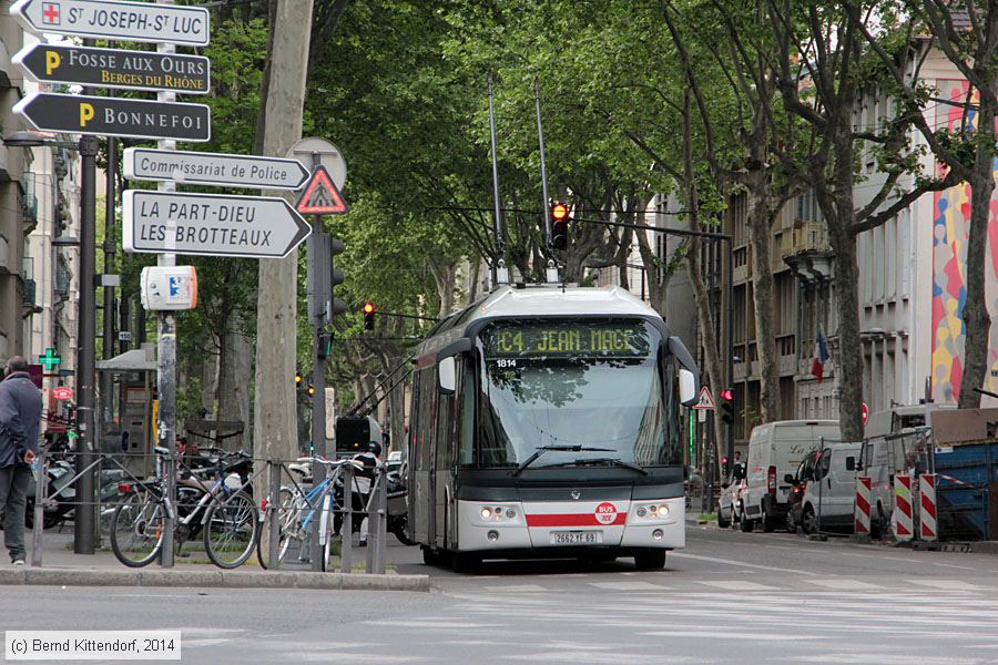 Trolleybus Lyon - 1814
/ Bild: lyon1814_bk1404290313.jpg