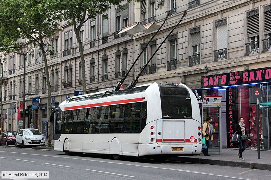 Trolleybus Lyon - 1814
/ Bild: lyon1814_bk1404290316.jpg