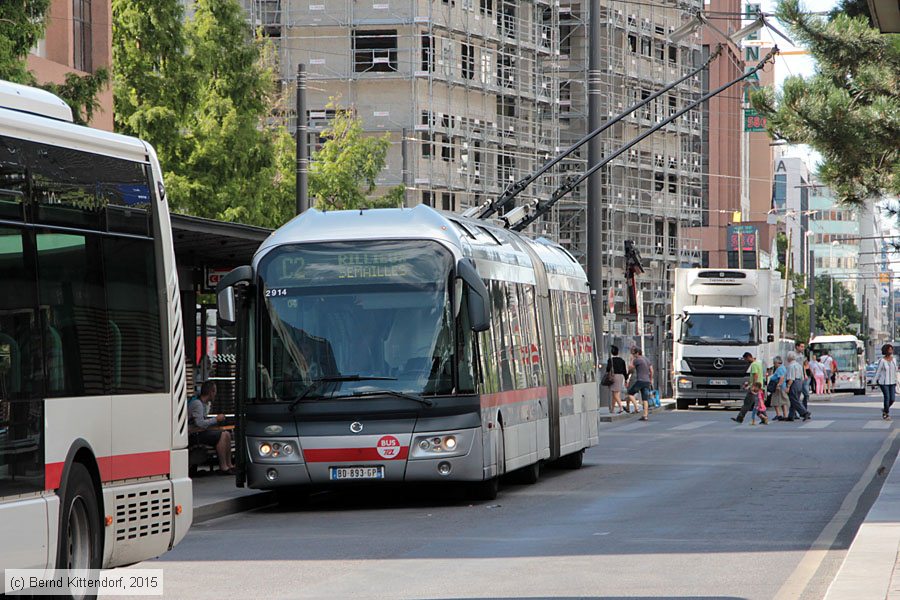 Trolleybus Lyon - 2914
/ Bild: lyon2914_bk1507280006.jpg