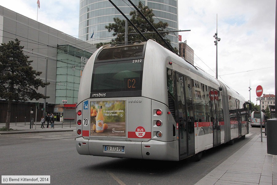 Trolleybus Lyon - 2922
/ Bild: lyon2922_bk1404270201.jpg