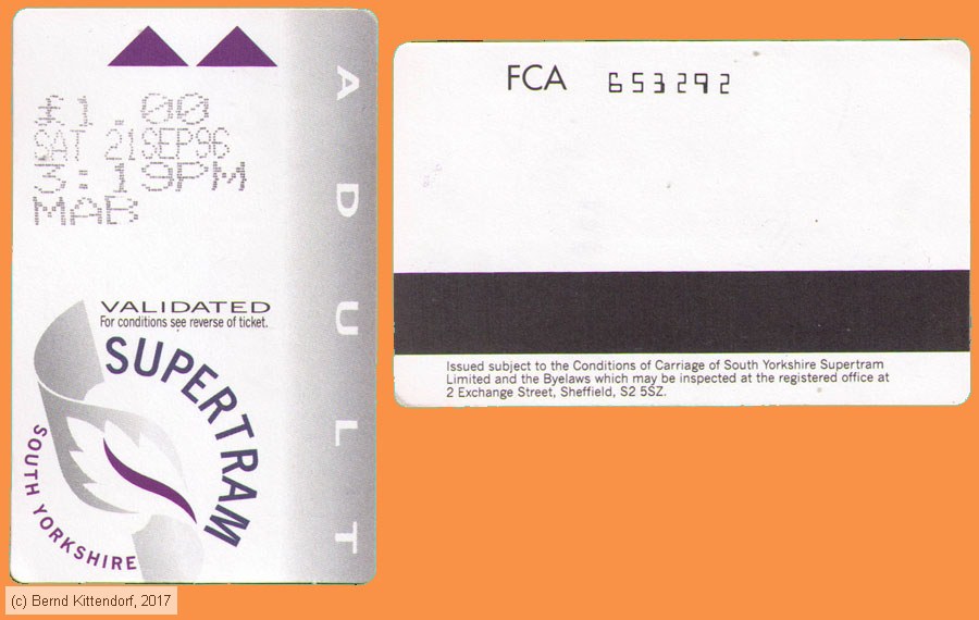 Stra&szlig;enbahn Sheffield - Fahrkarte
/ Bild: sheffield_fk19960921.jpg