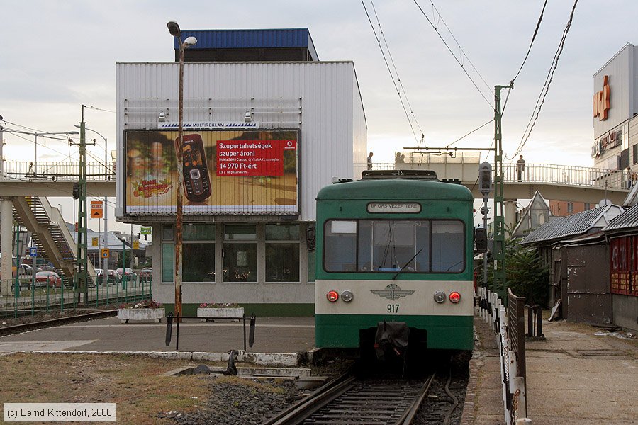 Budapest - Vorortbahn HEV - 917
/ Bild: budapesthev917_bk0809180322.jpg