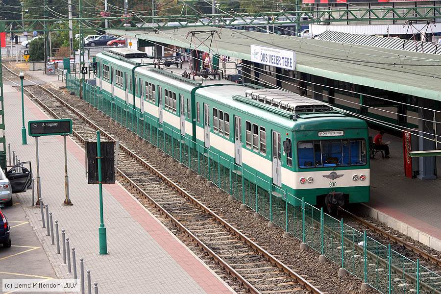 Budapest - Vorortbahn HEV - 930
/ Bild: budapesthev930_bk0708090277.jpg