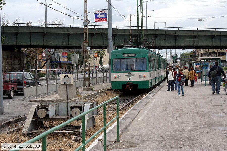 Budapest - Vorortbahn HEV - 951
/ Bild: budapesthev951_bk0809200132.jpg