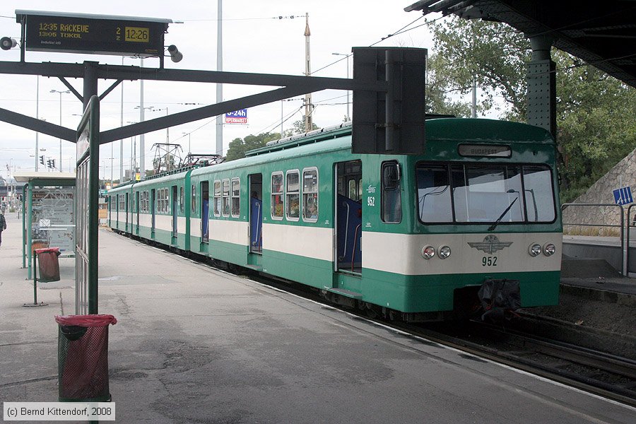 Budapest - Vorortbahn HEV - 952
/ Bild: budapesthev952_bk0809200139.jpg