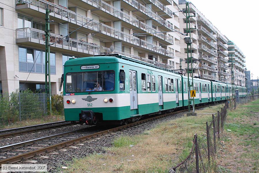 Budapest - Vorortbahn HEV - 962
/ Bild: budapesthev962_bk0708090405.jpg