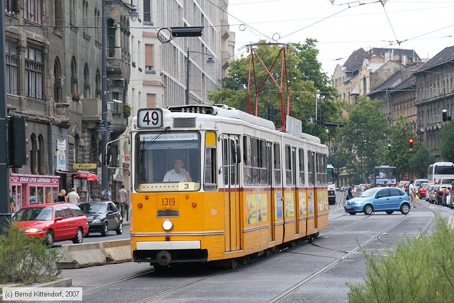 Budapest - Straßenbahn - 1319
/ Bild: budapest1319_bk0708090483.jpg