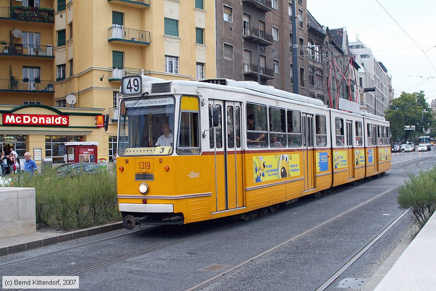 Budapest - Straßenbahn - 1319
/ Bild: budapest1319_bk0708090484.jpg