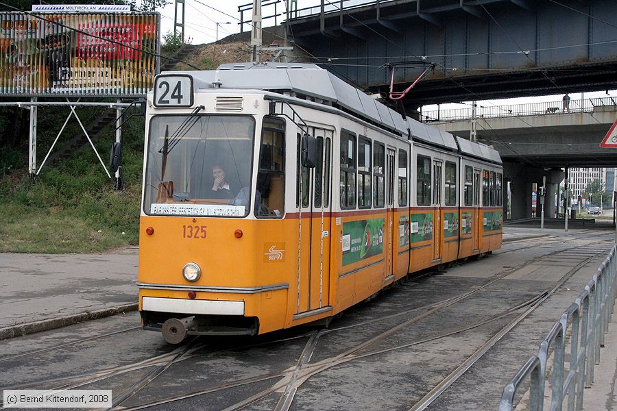 Budapest - Straßenbahn - 1325
/ Bild: budapest1325_bk0809200121.jpg