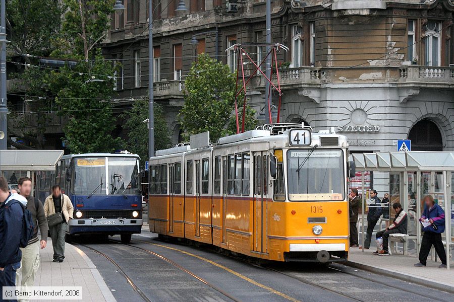 Budapest - Straßenbahn - 1315
/ Bild: budapest1315_bk0809190377.jpg
