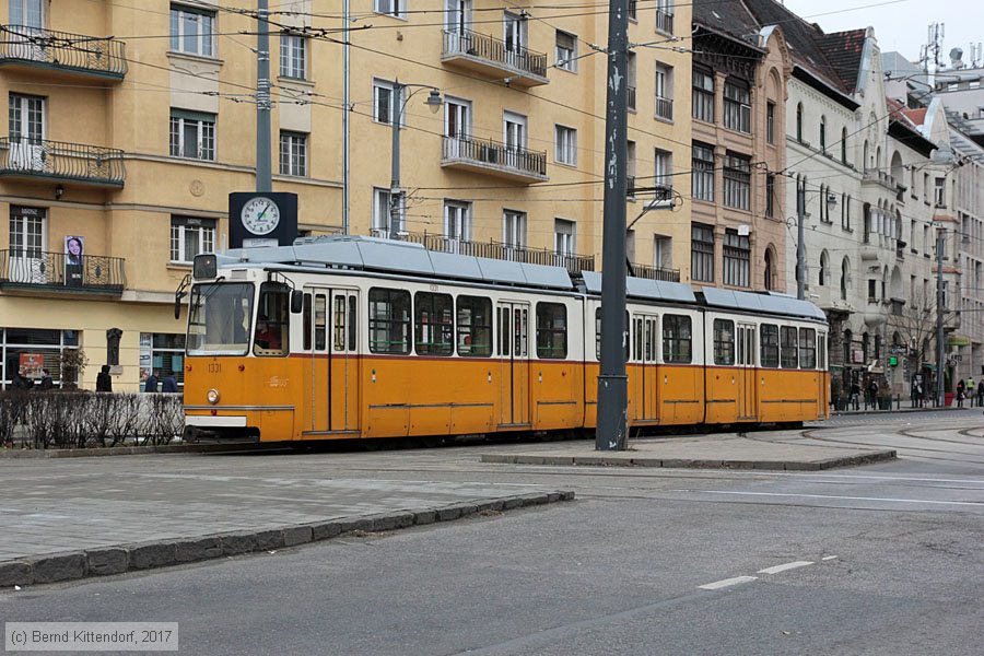 Budapest - Straßenbahn - 1331
/ Bild: budapest1331_bk1703010166.jpg