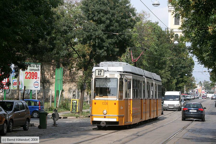 Budapest - Straßenbahn - 1336
/ Bild: budapest1336_bk0809190224.jpg Budapest - Straßenbahn - 1336
/ Bild: budapest1336_bk0809190224.jpg