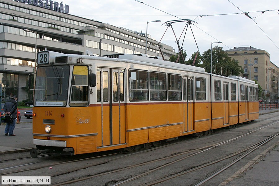 Budapest - Stra&szlig;enbahn - 1414
/ Bild: budapest1414_bk0809180396.jpg
