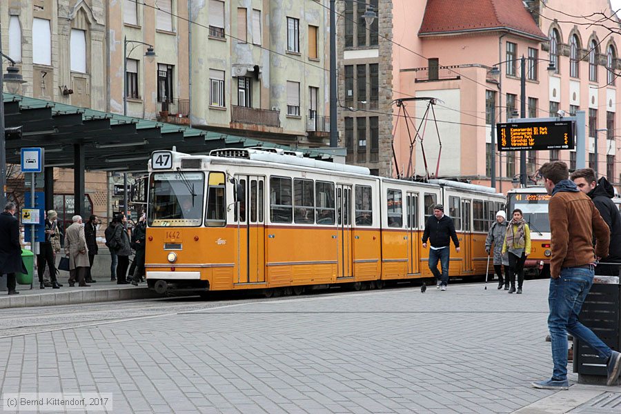 Budapest - Straßenbahn - 1442
/ Bild: budapest1442_bk1703010175.jpg Budapest - Straßenbahn - 1442
/ Bild: budapest1442_bk1703010175.jpg
