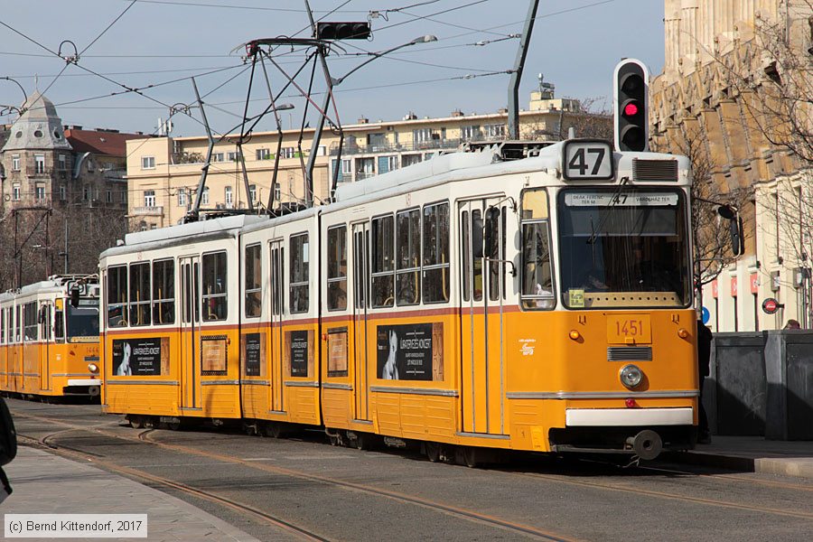 Budapest - Straßenbahn - 1451
/ Bild: budapest1451_bk1702280073.jpg
