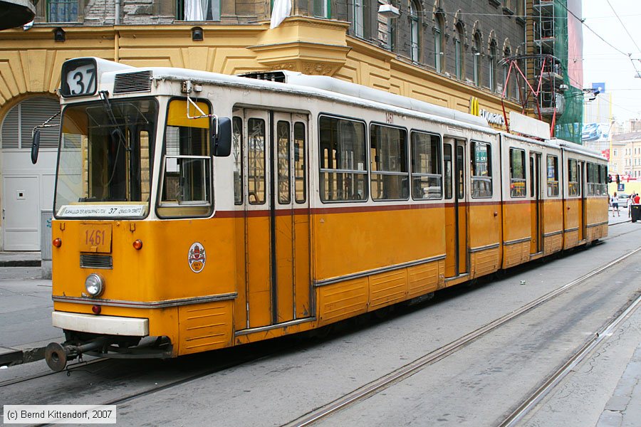 Budapest - Straßenbahn - 1461
/ Bild: budapest1461_bk0708090357.jpg Budapest - Straßenbahn - 1461
/ Bild: budapest1461_bk0708090357.jpg