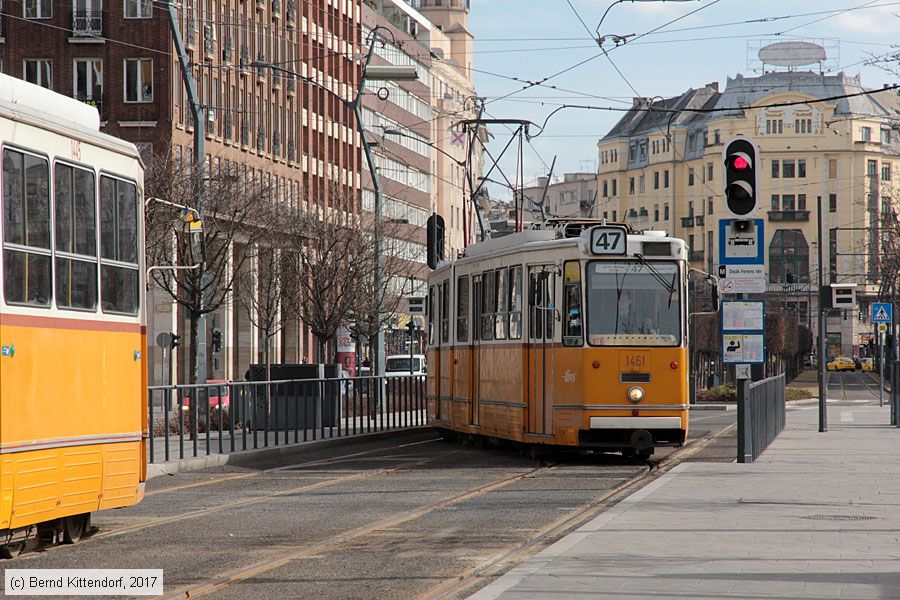 Budapest - Straßenbahn - 1461
/ Bild: budapest1461_bk1702280100.jpg Budapest - Straßenbahn - 1461
/ Bild: budapest1461_bk1702280100.jpg