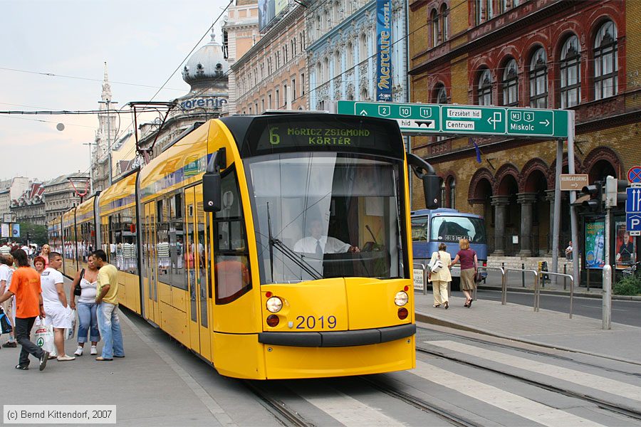 Budapest - Stra&szlig;enbahn - 2019
/ Bild: budapest2019_bk0708090369.jpg