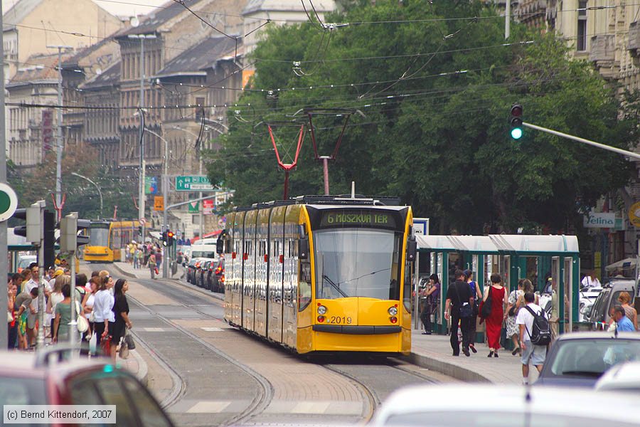 Budapest - Stra&szlig;enbahn - 2019
/ Bild: budapest2019_bk0708090393.jpg