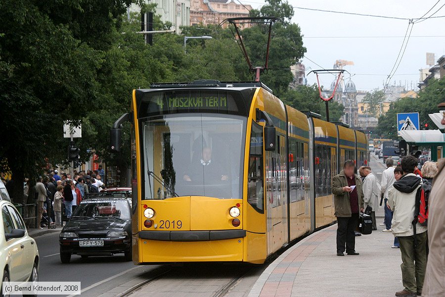 Budapest - Stra&szlig;enbahn - 2019
/ Bild: budapest2019_bk0809190152.jpg