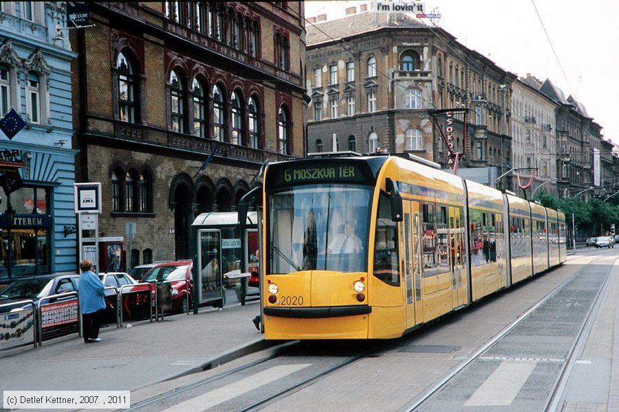 Budapest - Stra&szlig;enbahn - 2020
/ Bild: budapest2020_dk153705.jpg
