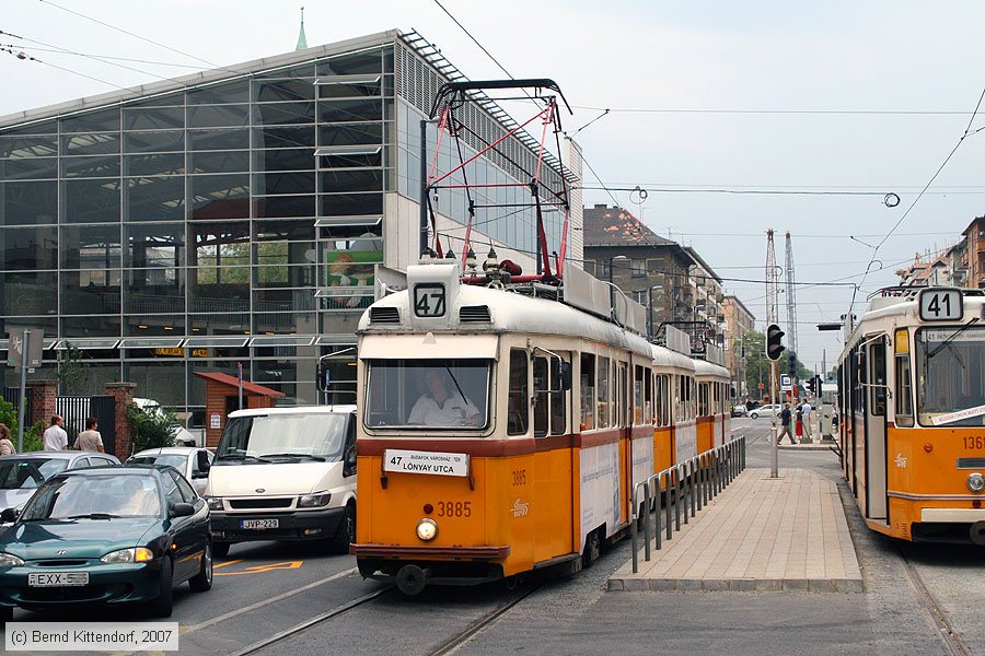Budapest - Straßenbahn - 3885
/ Bild: budapest3885_bk0708090445.jpg