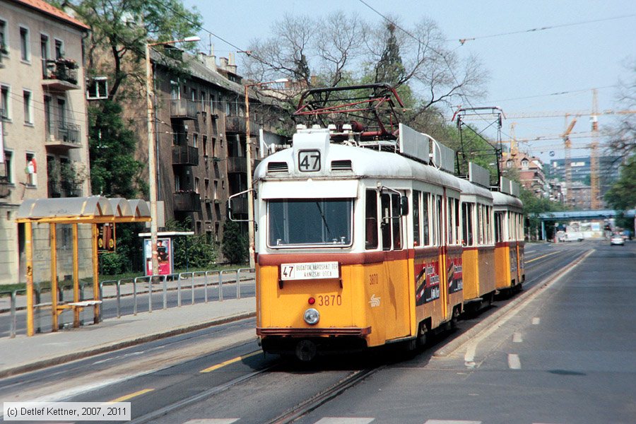 Budapest - Straßenbahn - 3870
/ Bild: budapest3870_dk153908.jpg Budapest - Straßenbahn - 3870
/ Bild: budapest3870_dk153908.jpg