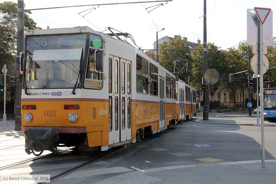 Budapest - Straßenbahn - 4001
/ Bild: budapest4001_bk1608310531.jpg