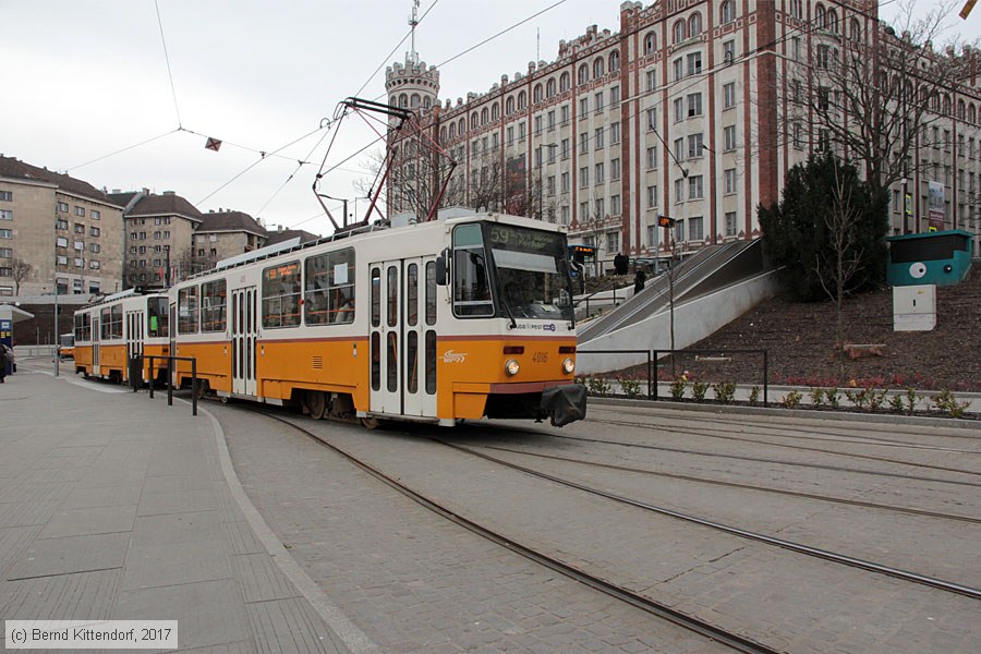 Budapest - Straßenbahn - 4016
/ Bild: budapest4016_bk1702260094.jpg Budapest - Straßenbahn - 4016
/ Bild: budapest4016_bk1702260094.jpg