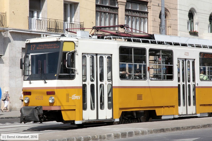 Budapest - Straßenbahn - 4028
/ Bild: budapest4028_bk1608310333.jpg