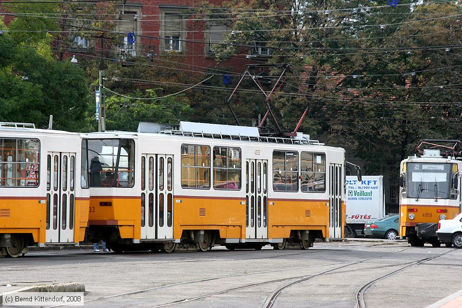 Budapest - Straßenbahn - 4033
/ Bild: budapest4033_bk0809190235.jpg Budapest - Straßenbahn - 4033
/ Bild: budapest4033_bk0809190235.jpg
