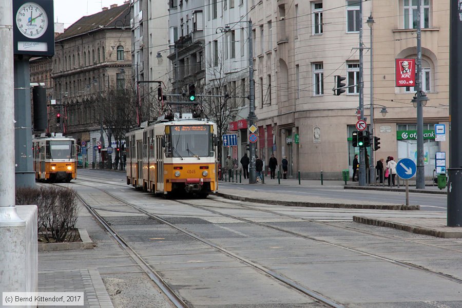 Budapest - Straßenbahn - 4046
/ Bild: budapest4046_bk1703010115.jpg