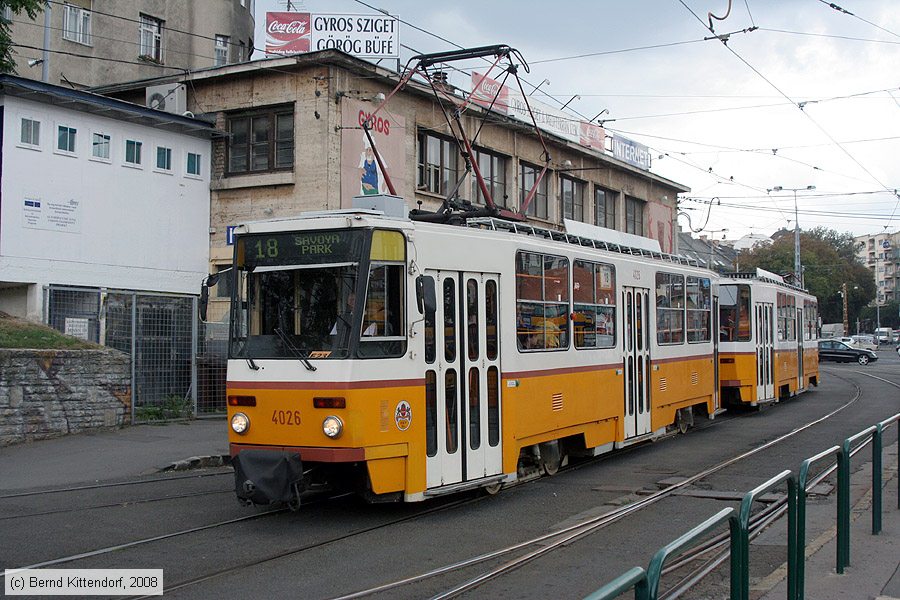Budapest - Straßenbahn - 4026
/ Bild: budapest4026_bk0809190309.jpg