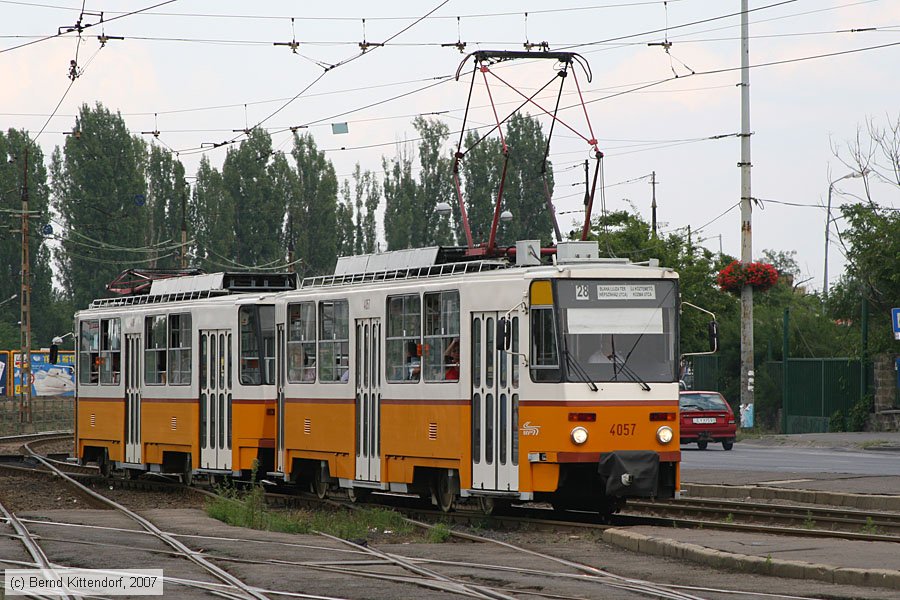 Budapest - Stra&szlig;enbahn - 4057
/ Bild: budapest4057_bk0708090332.jpg