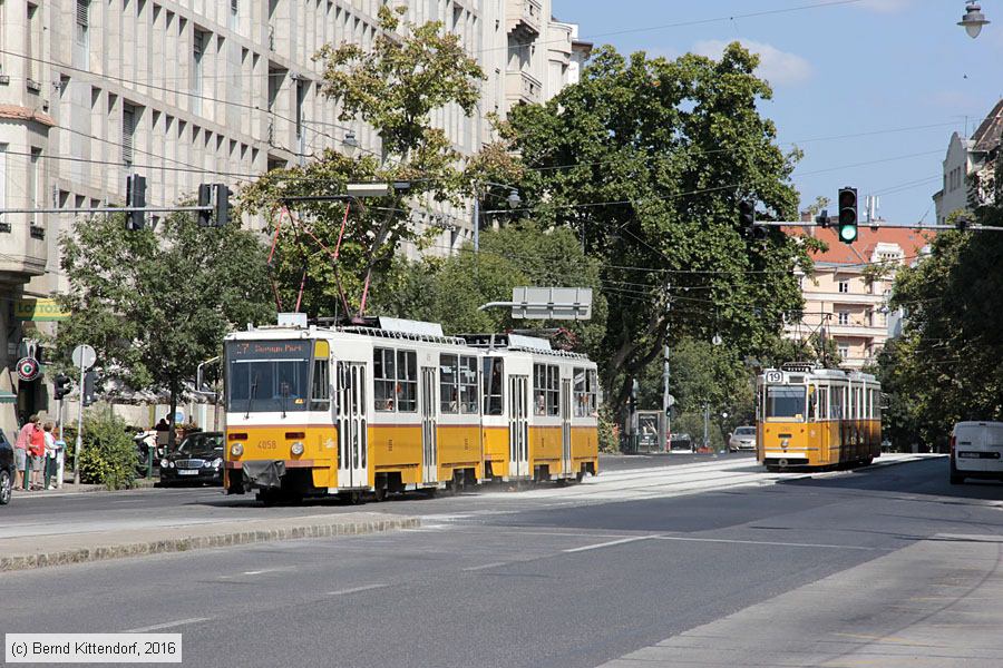 Budapest - Straßenbahn - 4058
/ Bild: budapest4058_bk1608310315.jpg Budapest - Straßenbahn - 4058
/ Bild: budapest4058_bk1608310315.jpg