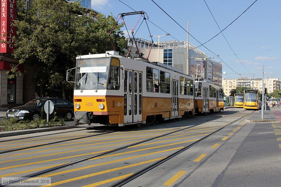 Budapest - Straßenbahn - 4058
/ Bild: budapest4058_bk1608310446.jpg Budapest - Straßenbahn - 4058
/ Bild: budapest4058_bk1608310446.jpg