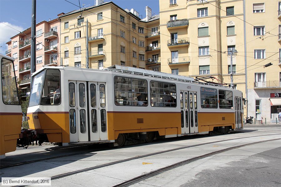 Budapest - Straßenbahn - 4059
/ Bild: budapest4059_bk1608310320.jpg Budapest - Straßenbahn - 4059
/ Bild: budapest4059_bk1608310320.jpg