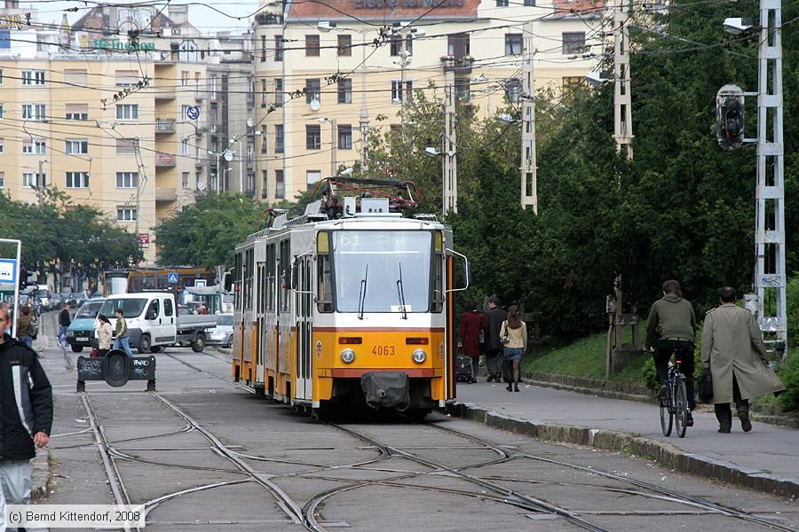 Budapest - Straßenbahn - 4063
/ Bild: budapest4063_bk0809190279.jpg