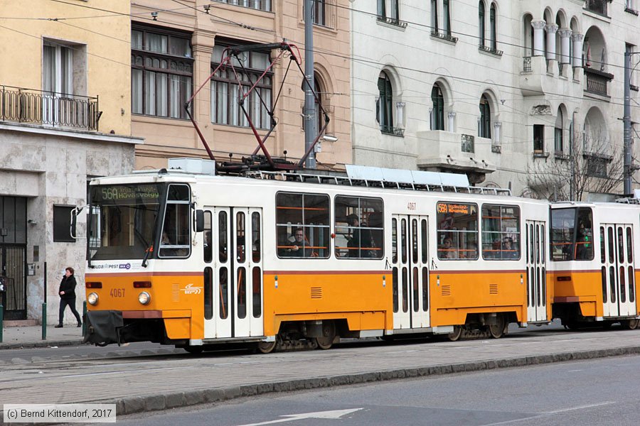 Budapest - Straßenbahn - 4067
/ Bild: budapest4067_bk1703010070.jpg Budapest - Straßenbahn - 4067
/ Bild: budapest4067_bk1703010070.jpg
