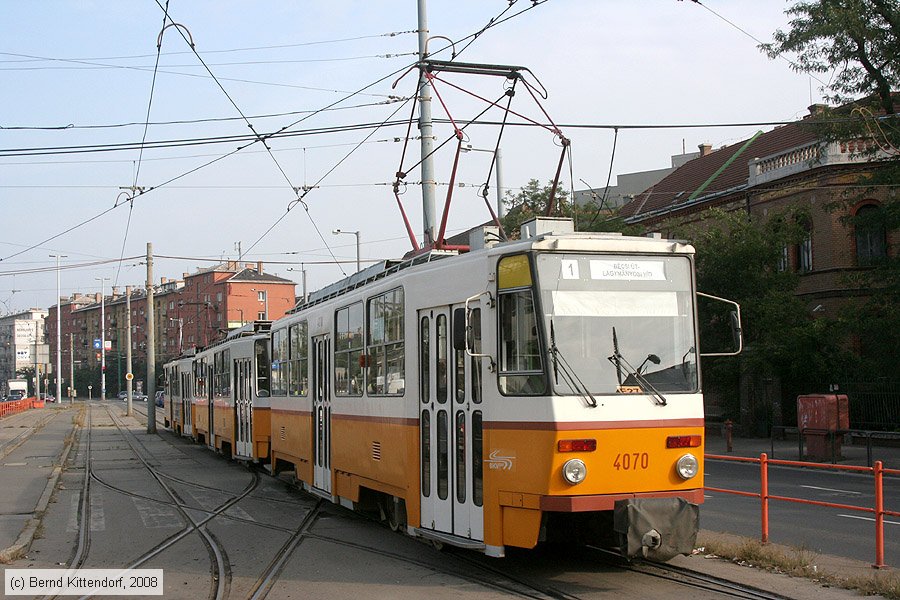 Budapest - Straßenbahn - 4070
/ Bild: budapest4070_bk0809190016.jpg Budapest - Straßenbahn - 4070
/ Bild: budapest4070_bk0809190016.jpg