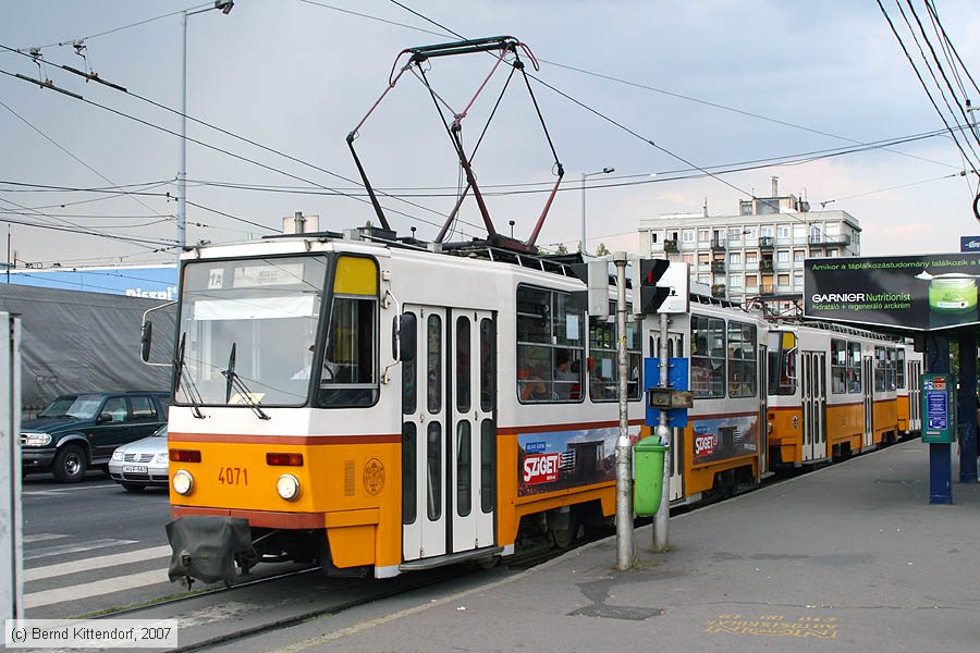 Budapest - Straßenbahn - 4071
/ Bild: budapest4071_bk0708090351.jpg