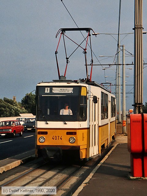 Budapest - Straßenbahn - 4074
/ Bild: budapest4074_st007361.jpg Budapest - Straßenbahn - 4074
/ Bild: budapest4074_st007361.jpg