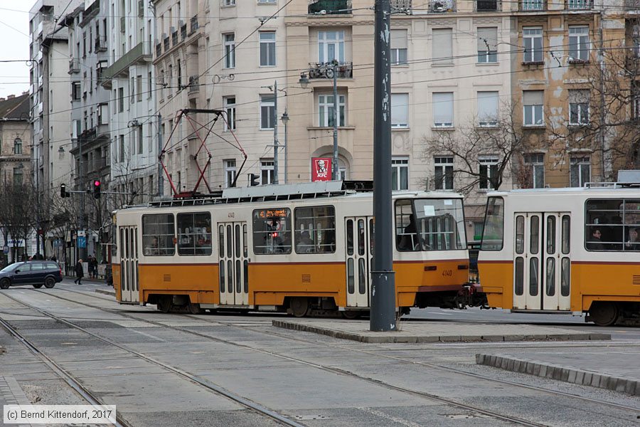 Budapest - Straßenbahn - 4140
/ Bild: budapest4140_bk1703010113.jpg Budapest - Straßenbahn - 4140
/ Bild: budapest4140_bk1703010113.jpg